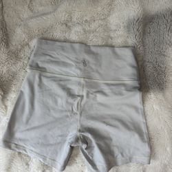 Aritzia Beige Biker Shorts