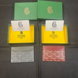 Custom GOYARD Card Holders