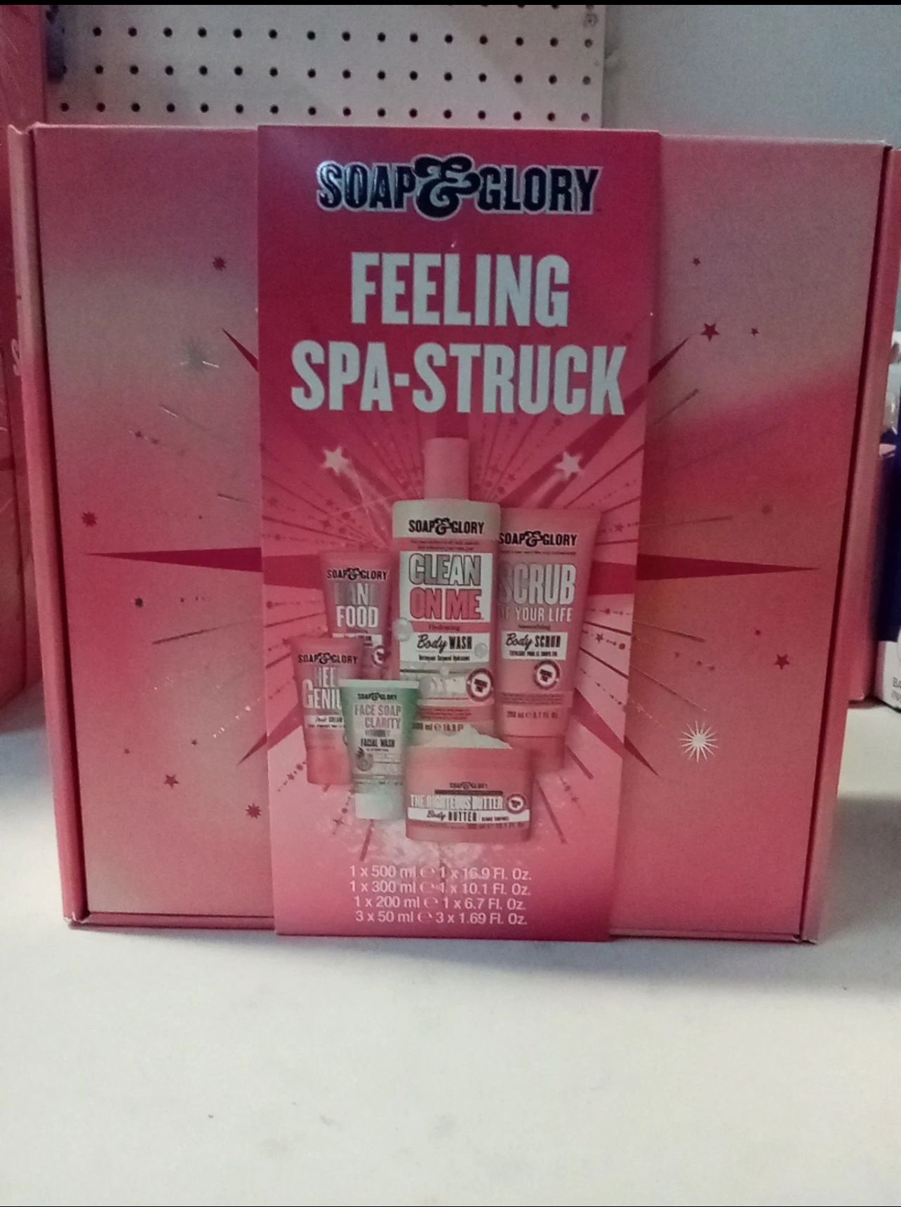 SOAP AND GLORY FEELING SPA-STRUCK Gift Set Brand New Damaged Box