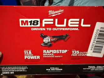 Milwaukee fuel grinder