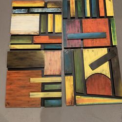 Colorful Metal Paintings