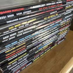 Thrasher skate mags (2022-2024) limited edition