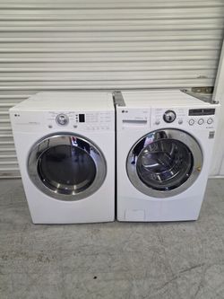 LG washer and dryer like new very good condition you got 60 days warranty