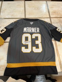 Mitch Marner Golden Knights Signed Jersey JSA