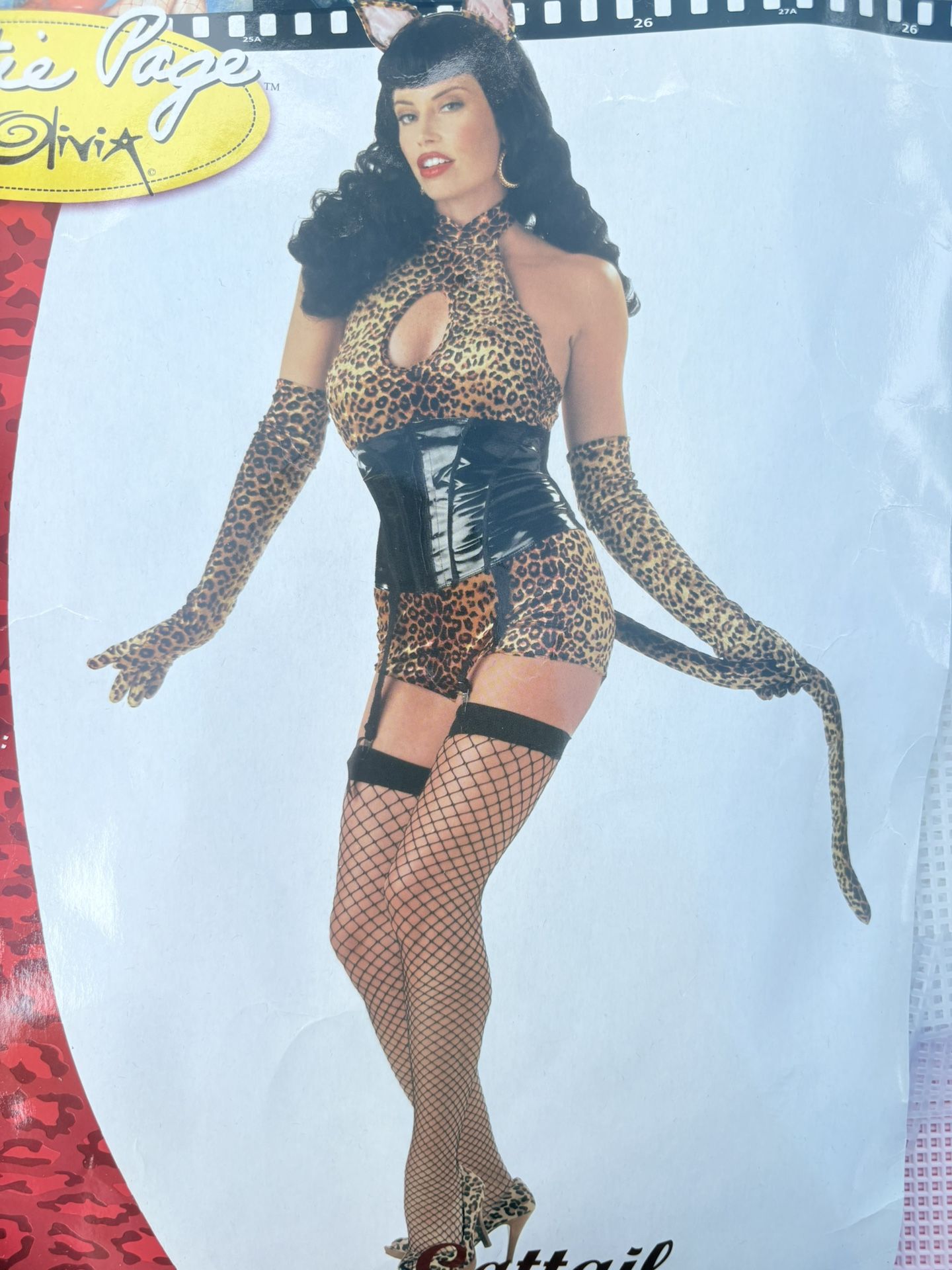Bettie Page cat costume