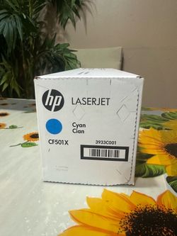 HP CF501X Cyan Toner – OEM – High Yield – Open Box (Never Used) (pickup or delivery)