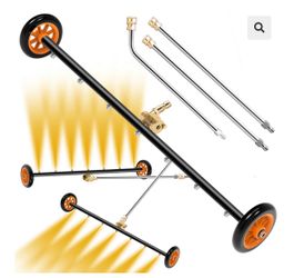 24” Undercarriage Rolling 2 Way Up & Down Car & Floor Washer
