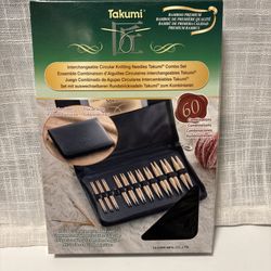 Clover Takumi Combo - Interchangeable Circular Knitting Needles Set - NEW