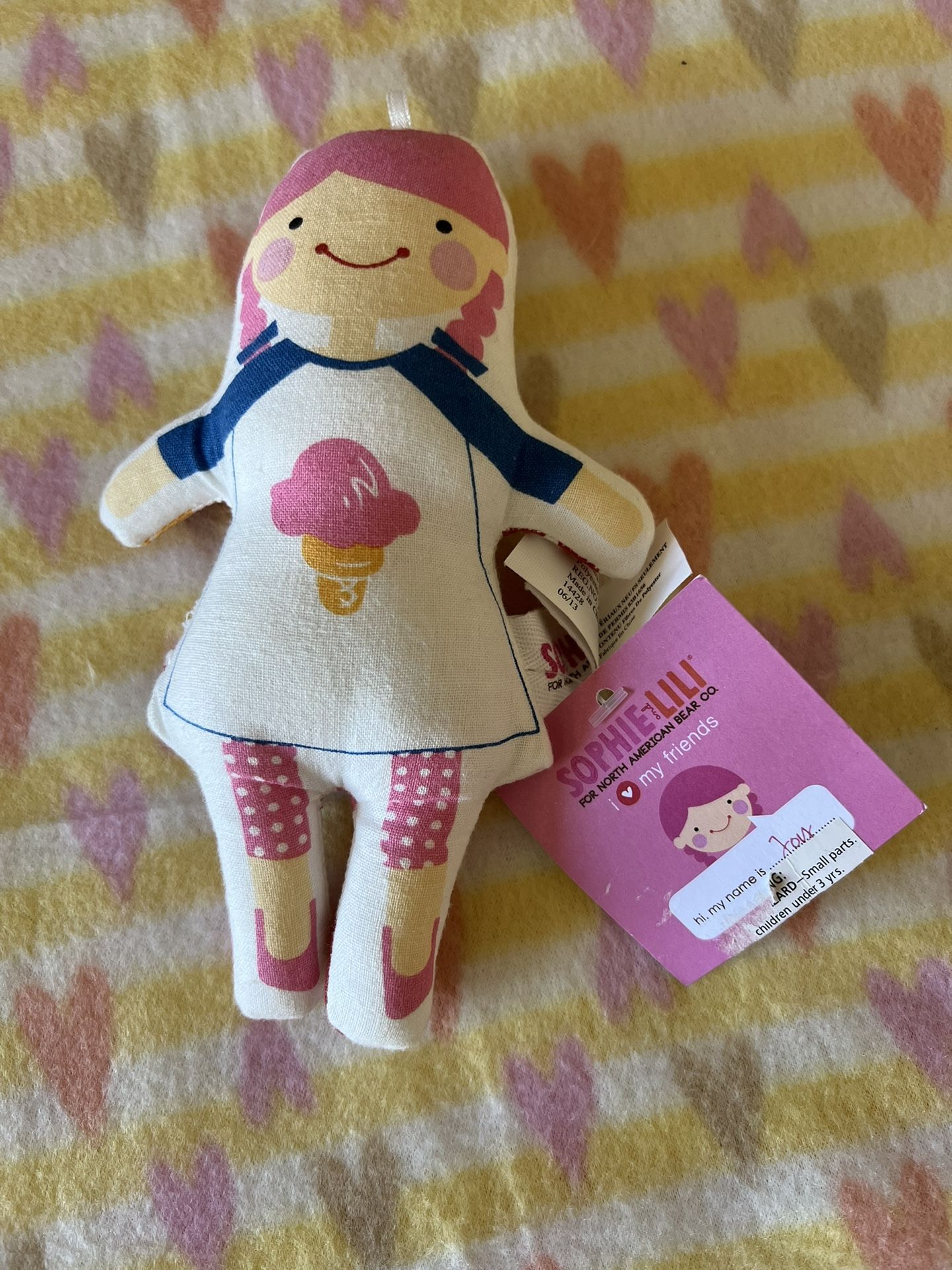 Sophie and Lili - Joy 7" Doll by North American Bear Co.