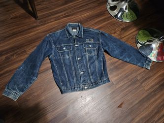 Vintage Womens Coogi Australia Denim Jacket Size (18) Medium - Large $40