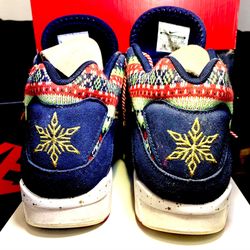 JORDANS “CHRISTMAS” edition size 11M (great SHAPE & CONDITION:10/10)
