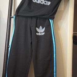 Rare Adidas Trefoil Jogger Set