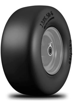 13x6.50-6 Flat-Free Lawn Mower Tire and Wheel