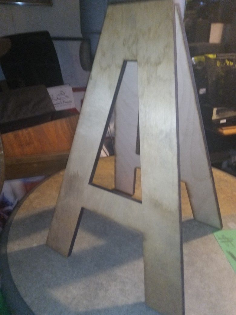 Wood. Letters. 