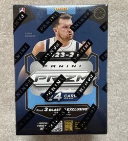 2023-24 Panini NBA Prizm Blaster Box Basketball (24 Cards) Find Wembanyama