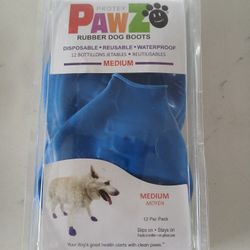 Paws Protective Dog Boots Size Medium