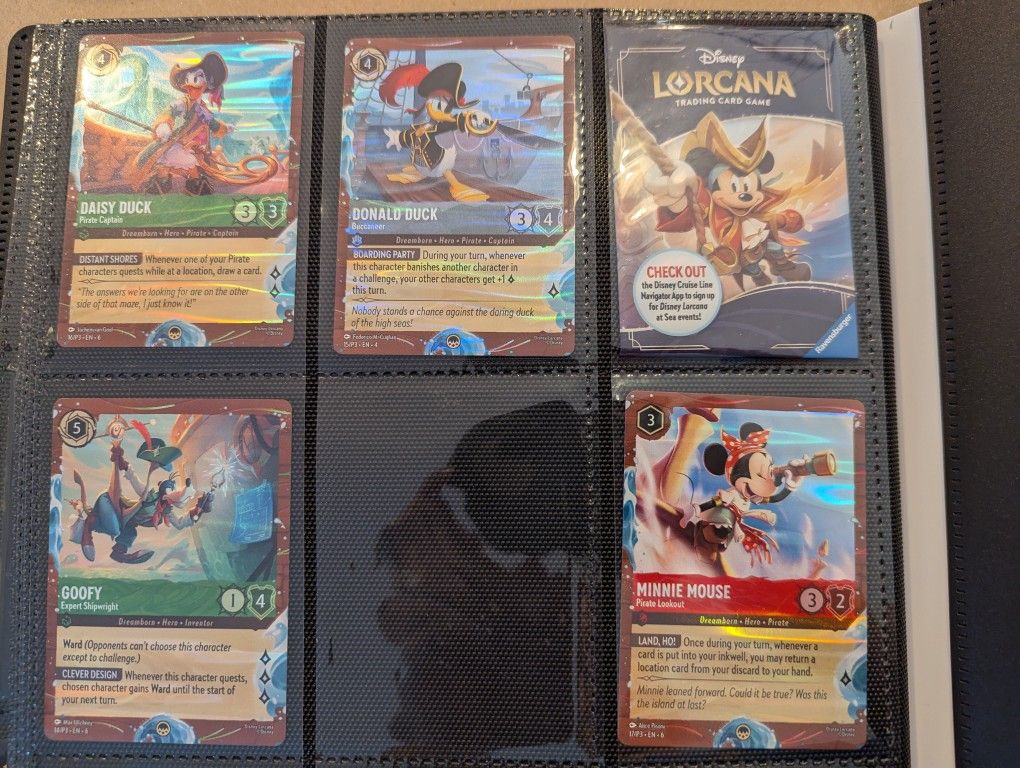Lorcana Azurite Sea Disney Treasure DCL Exclusive Promo Set