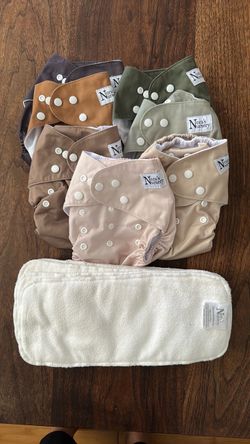 Nora's Nursery Cloth Diapers Set