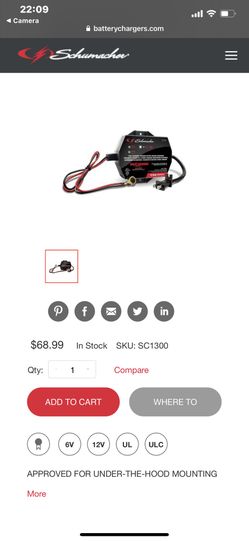 1.5A 6V/12V Fully Automatic Battery Maintainer