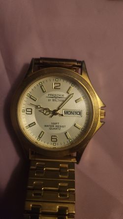 Rare Vintage Mens Prestige By Waltham Watch
