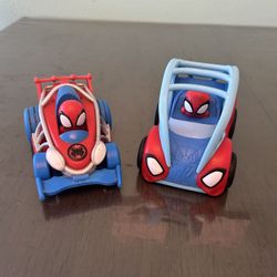 Spider-man Pull And Release Cars 