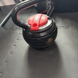 Adjustable Kettlebell – Yes4All 40 lb Transforming Kettlebell (Space-Saving) 