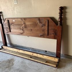 King Size Bed Frame With Head And Foot Board