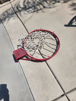 Basketball Hoop Rim and Net