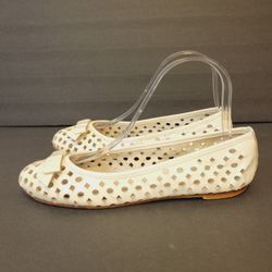 Morena Gabbrielli Anthropology White Size EU 36 Women Flats
