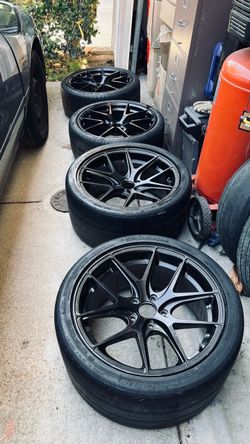 (3) Aodhan AFF7 19 inch wheels + free bonus wheel