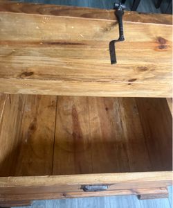 Rustic coffee table