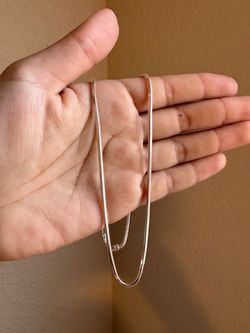 Silver necklace