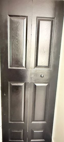 Black Closet Door