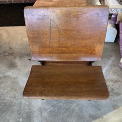 Antique School Desk