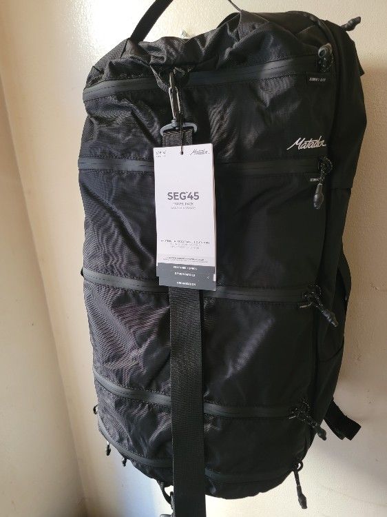 Matador SEG45 Packable Adventure Travel Bag Backpack 45L Duffel