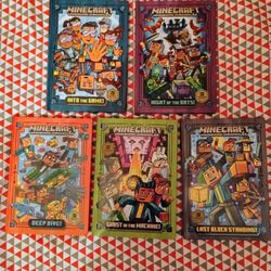 Minecraft Hardcover Book Set