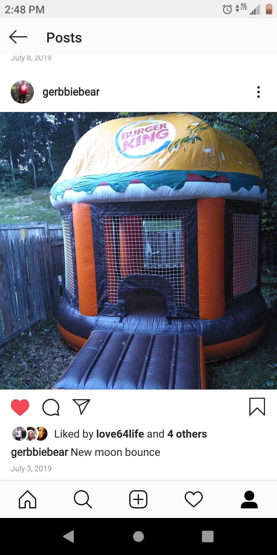Moon bounce for sale