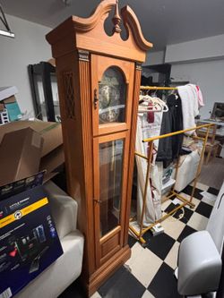 Wood Grandfather Clock