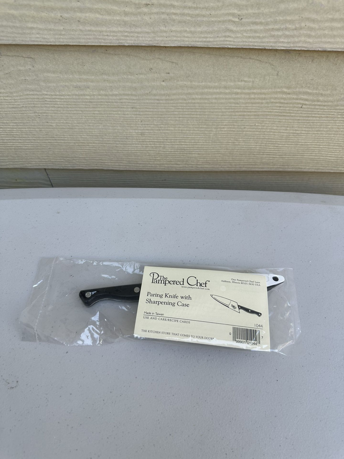 Pampered Chef 1044 3" Paring Knife With Sharpening Case, (1)