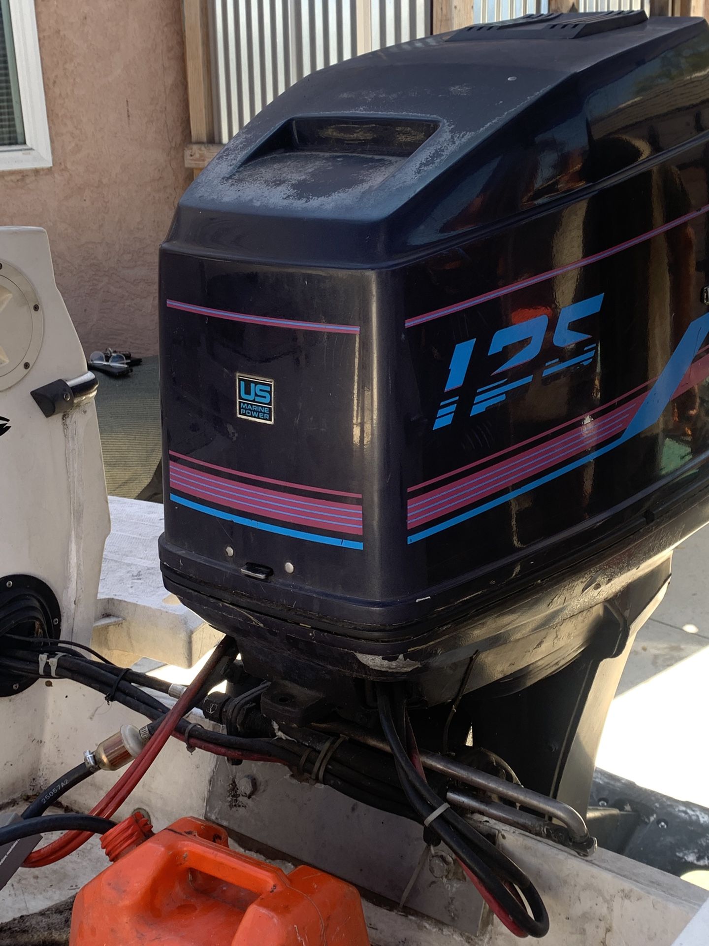 Force 125 Outboard Engine