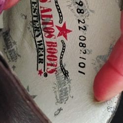 LOS ALTO BOOTS- SIZE 5½