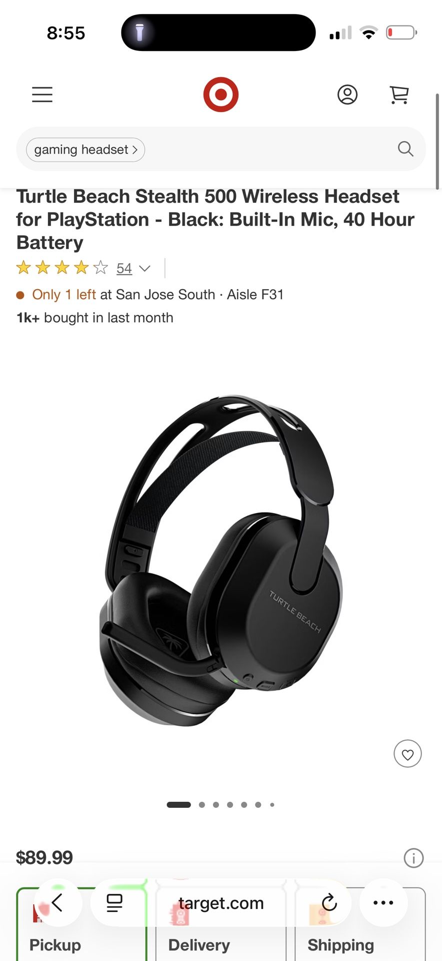 Turtle Beach Gaming Headset