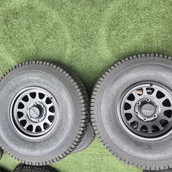 4 NEW METHOD RIMS&TIRES 33-10R15 TENSOR TIRES 6X5.5 MAVERICK R 