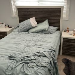 Queen Mattress And Bed Frame With Storage, Beautyrest Mattress