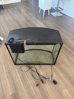 36 Gallon Bowed Fish Tank