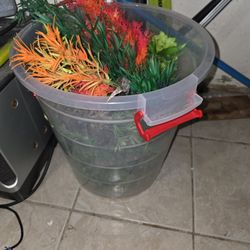 Fish Tank Ornaments And Plants 