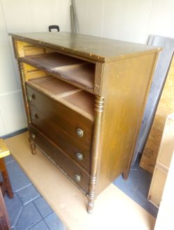 Five drawer dresser