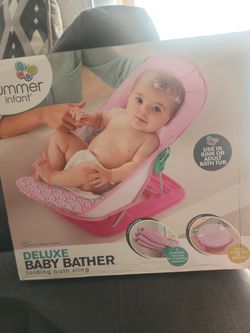 Summer Infant Deluxe Baby Bather - Folding Bath Sling