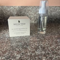 Selected Skin Care Bio Repair Exfoliating Gel with Cleanser! Willing to hear offers!