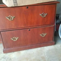 Wooden File Credenza